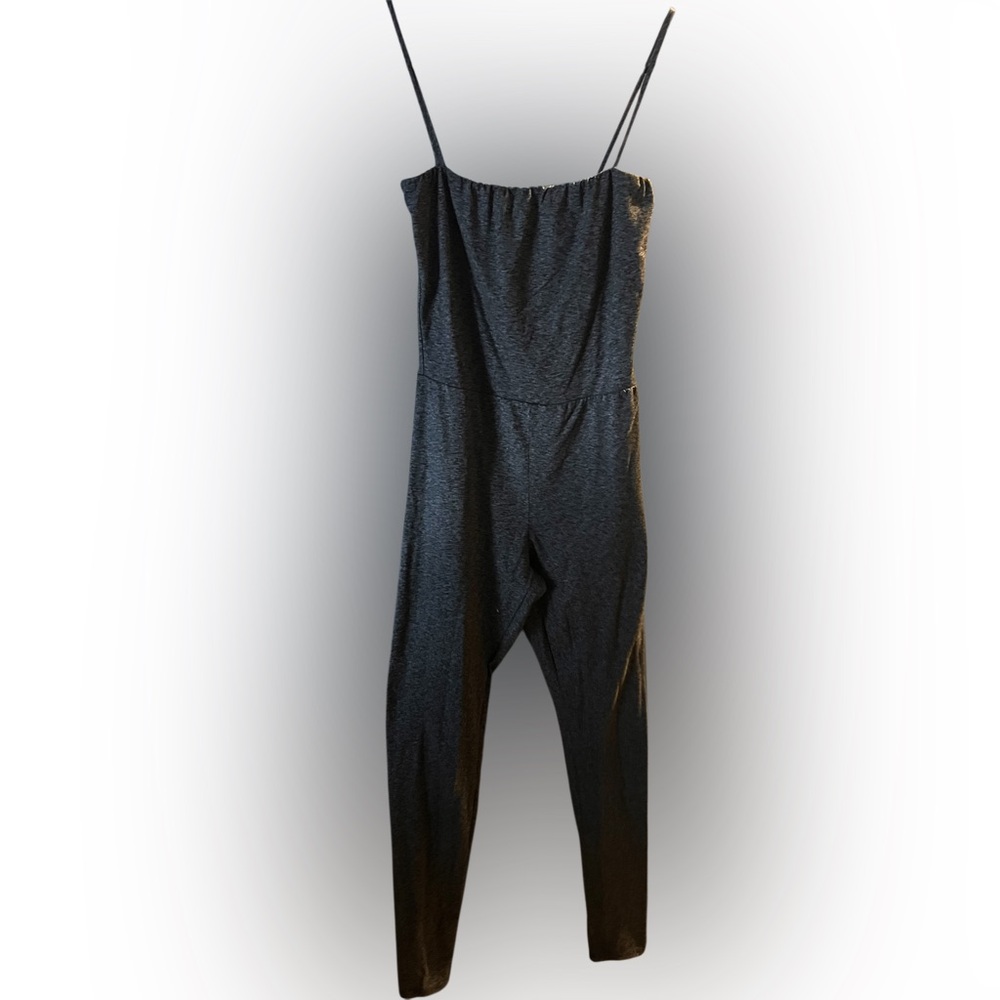 Fashion Nova Charcoal Jumpsuit